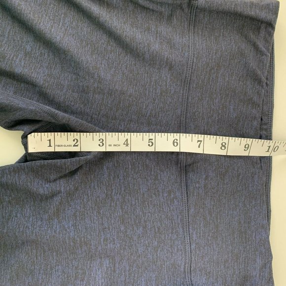 SPIRITUAL GANGSTER Athletic Side Stripe Practice Leggings Heather Blue M - Picture 5 of 10